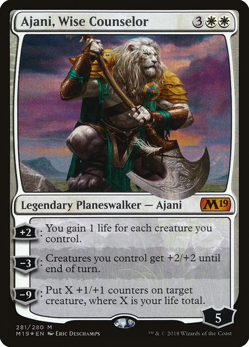 Ajani, Wise Counselor (M19)