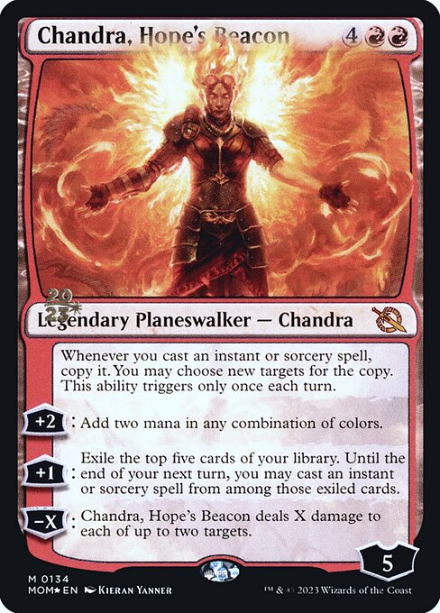 Chandra, Hope's Beacon (March of the Machine Promos #134s)