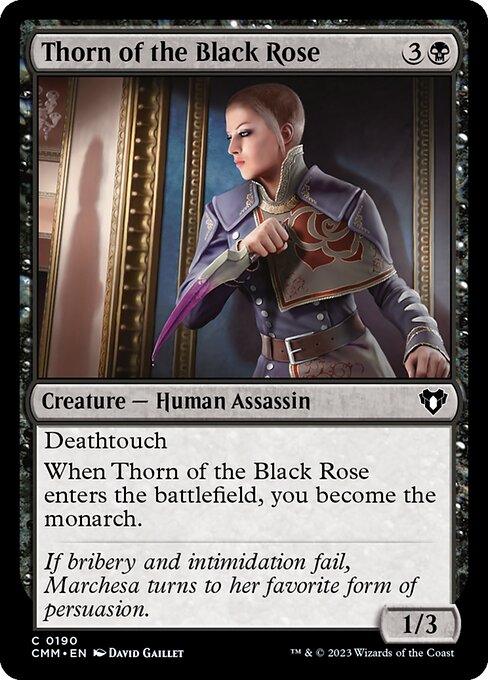 Thorn of the Black Rose (cmm) 190