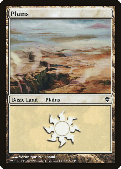 Plains (Zendikar #232a)