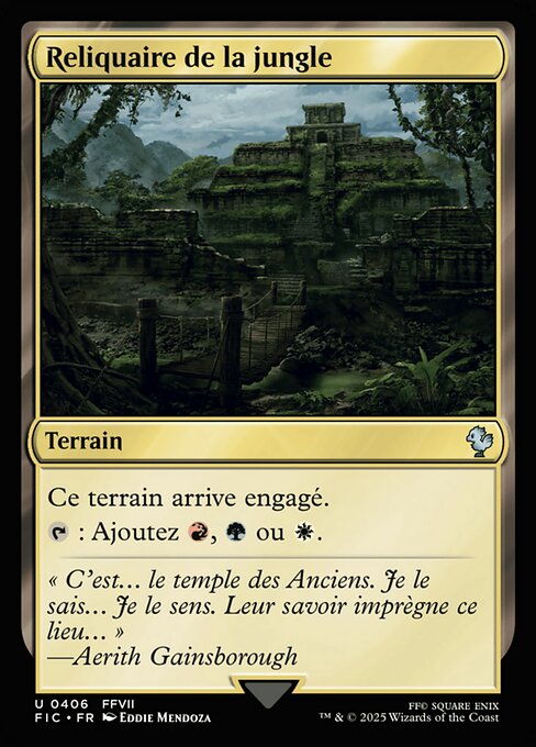 Reliquaire de la jungle