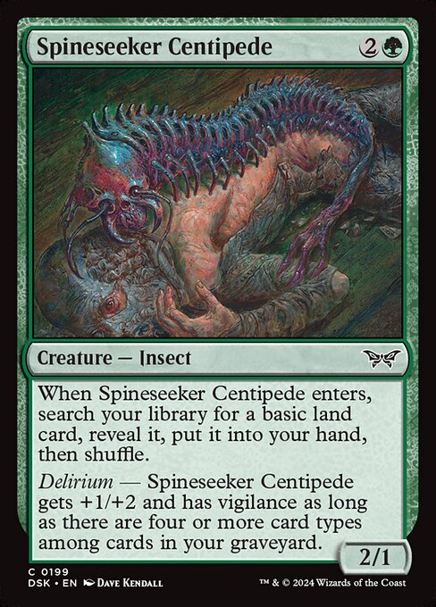 Spineseeker Centipede (Duskmourn: House of Horror #199)