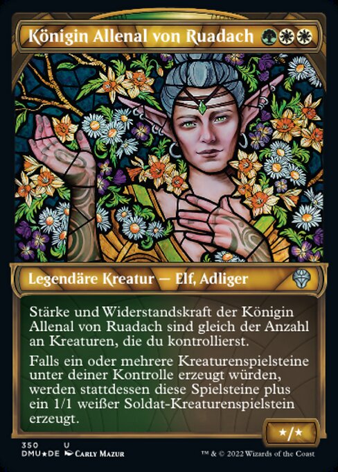 Queen Allenal of Ruadach (Dominaria United #350)