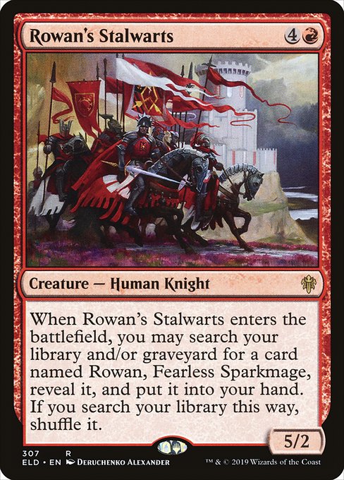 Rowan's Stalwarts (Throne of Eldraine #307)