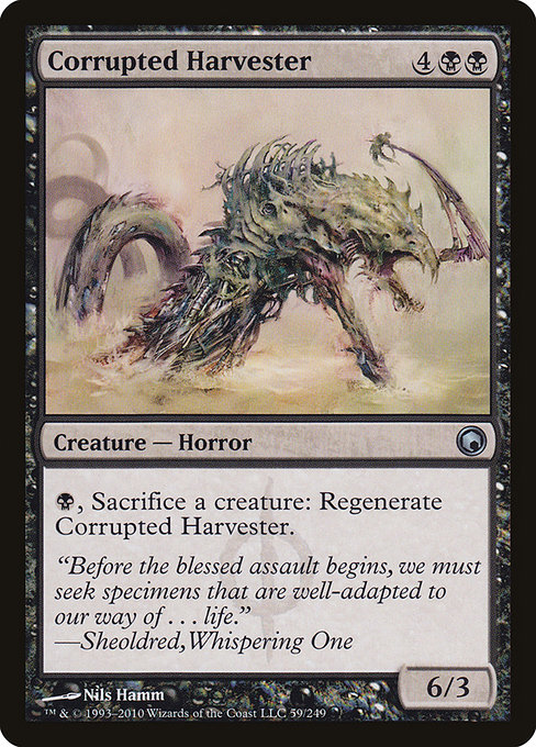 Corrupted Harvester card image