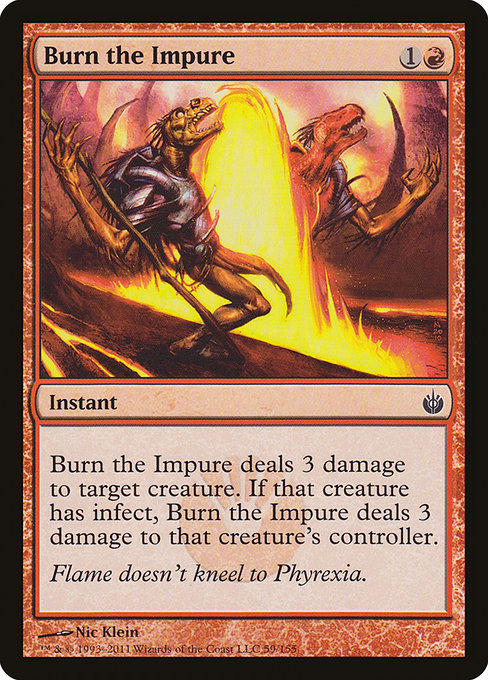 Burn the Impure (Mirrodin Besieged #59)