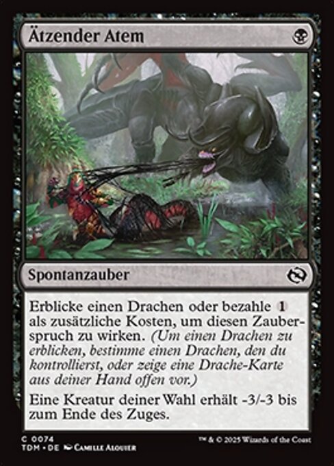 Ätzender Atem