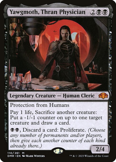 Yawgmoth, Thran Physician (dmr) 110 Yawgmoth, Thran Physician (dmr) 110