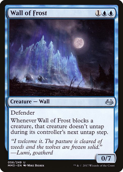 Wall of Frost (mm3) 56