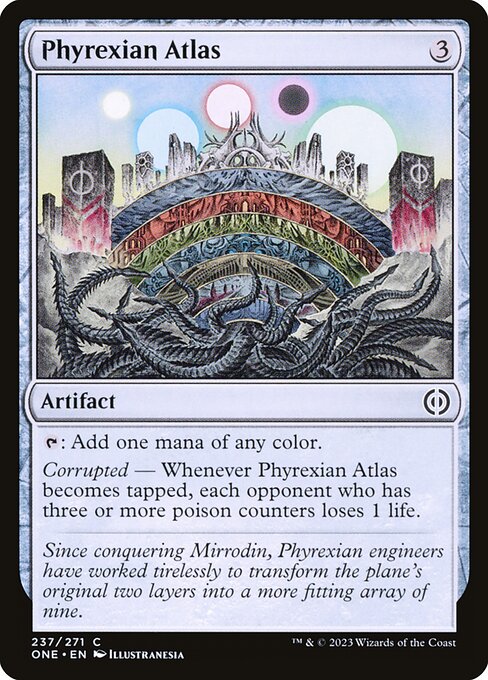 Phyrexian Atlas (Phyrexia: All Will Be One #237)