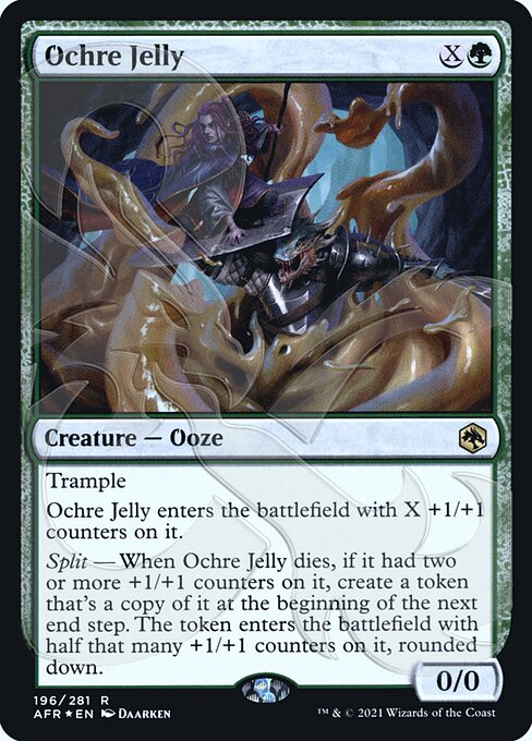 Ochre Jelly (Adventures in the Forgotten Realms Promos #196a)