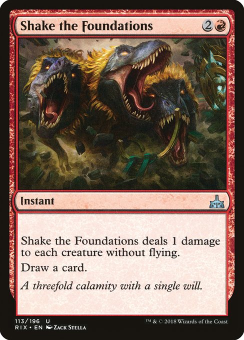 Shake the Foundations card image