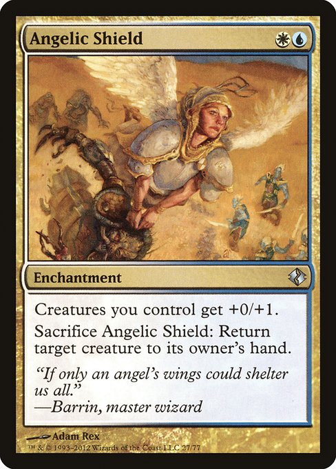 Angelic Shield (Duel Decks: Venser vs. Koth #27)