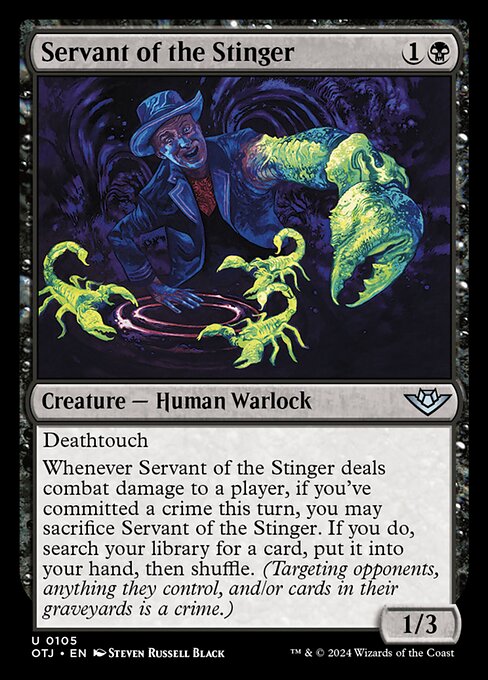 Servant du dard|Servant of the Stinger
