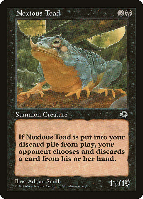 Crapaud nuisible|Noxious Toad