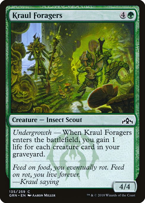 Kraul Foragers card image