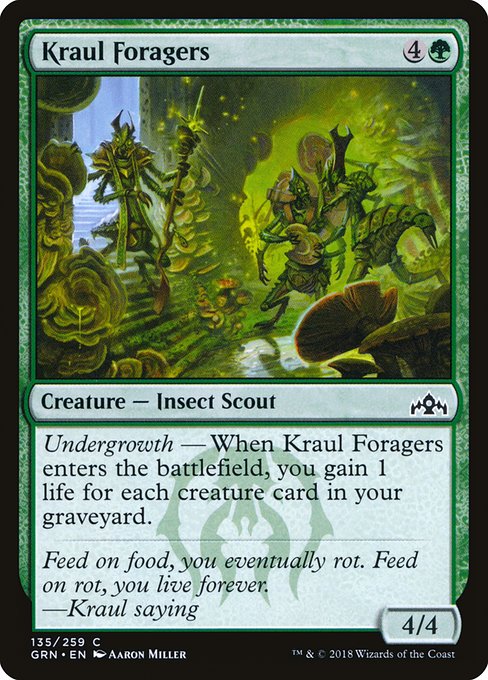 Kraul Foragers (Guilds of Ravnica #135)