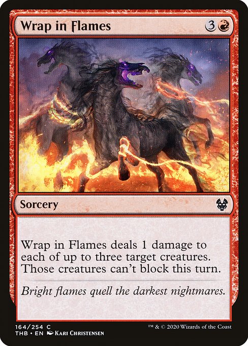 Enveloppe de flammes|Wrap in Flames