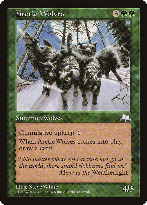 Arctic Wolves card image