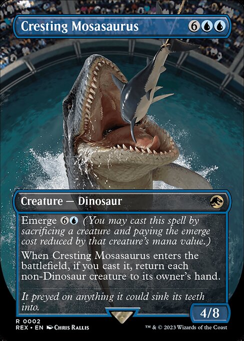 Cresting Mosasaurus (Jurassic World Collection #2)