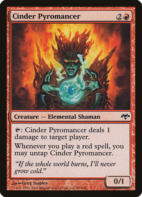 Pyromancien scoriacé|Cinder Pyromancer