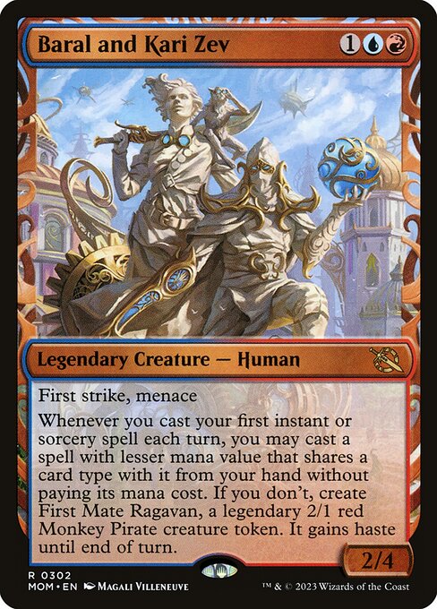 Baral and Kari Zev card image