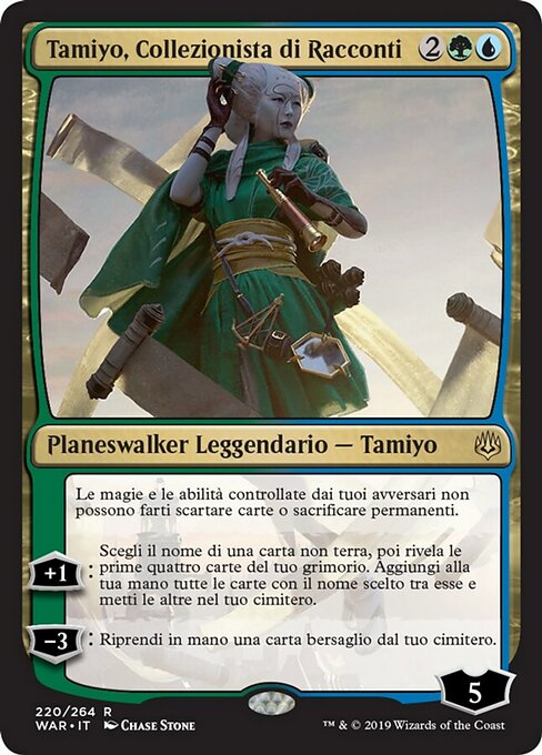 Tamiyo, Collector of Tales (War of the Spark #220)