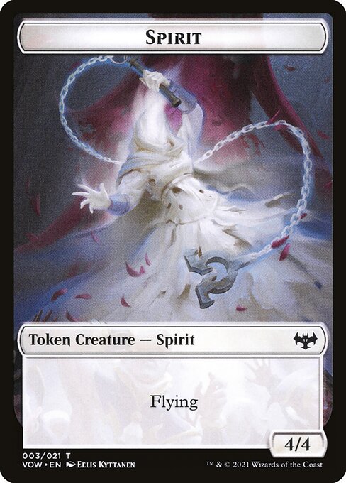 Spirit (Innistrad: Crimson Vow Tokens #3)