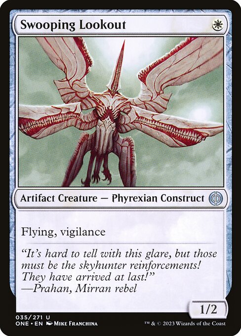 Swooping Lookout (Phyrexia: All Will Be One #35)