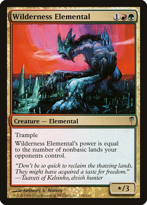 Wilderness Elemental card image
