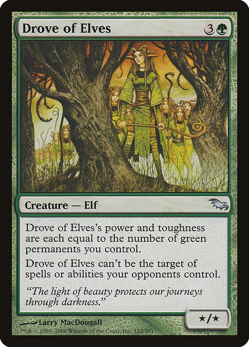 Drove of Elves card image