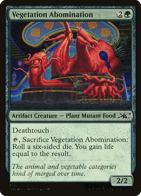 Vegetation Abomination (Unfinity #446)