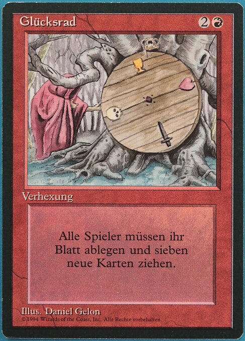 Wheel of Fortune (Foreign Black Border #185)