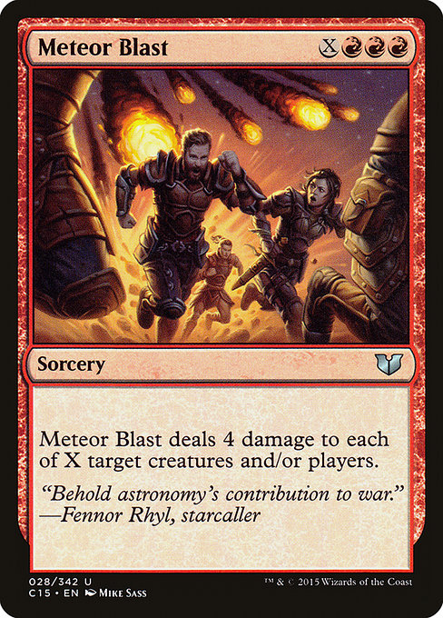 Meteor Blast (Commander 2015 #28)