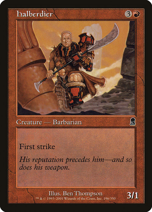 Halberdier card image