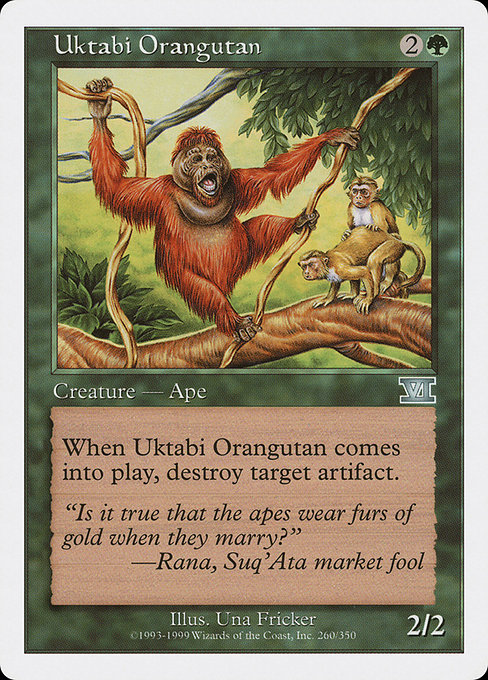 Uktabi Orangutan (Classic Sixth Edition #260)