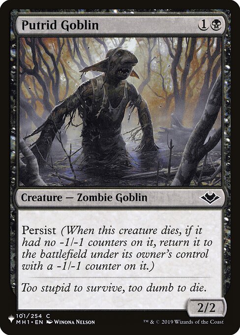 Putrid Goblin (The List #MH1-101)