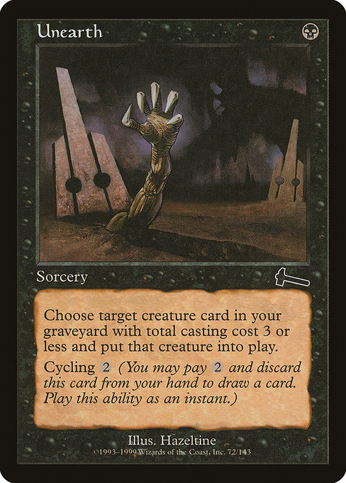 Unearth card image