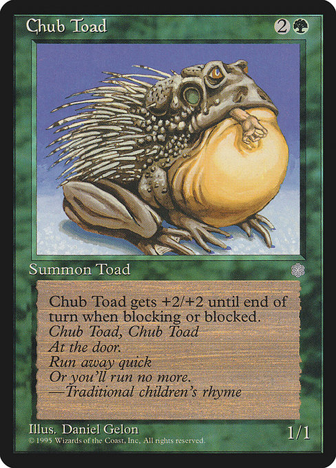 Chub Toad (Ice Age #229)