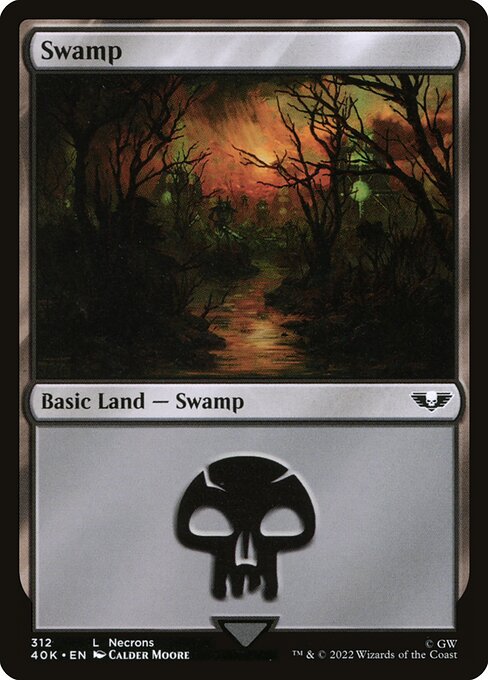 Swamp (Warhammer 40,000 Commander #312)
