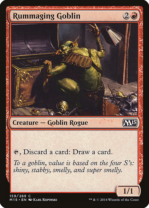Rummaging Goblin (m15) 159