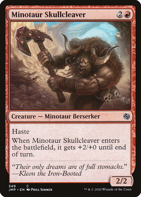 Minotaur Skullcleaver (Jumpstart #349)