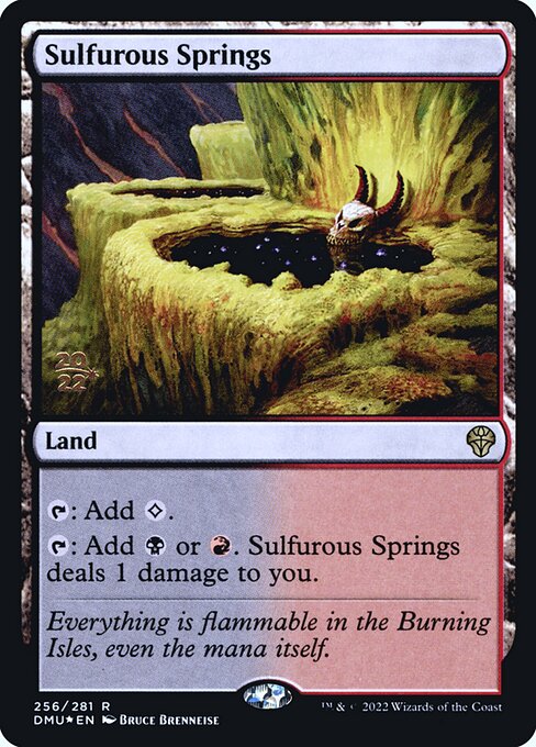 Sulfurous Springs (Dominaria United Promos #256s)