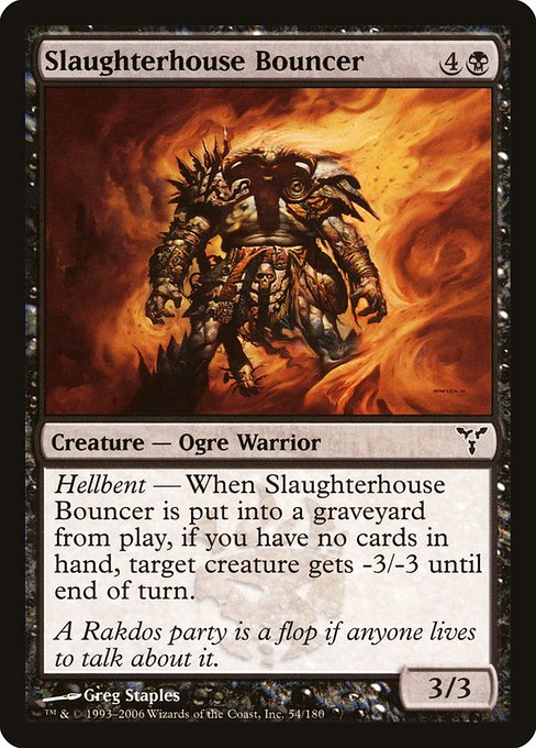 Slaughterhouse Bouncer card image