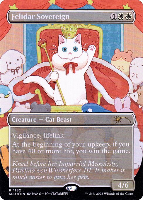 とっておきし新春福袋 Secret Lair : Look at the Kitties (Foil