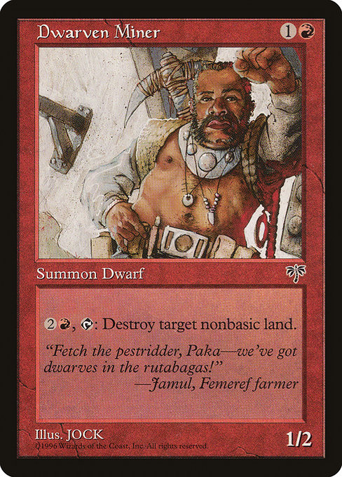 Dwarven Miner card image