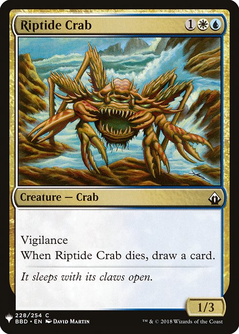 Riptide Crab (The List #BBD-228)