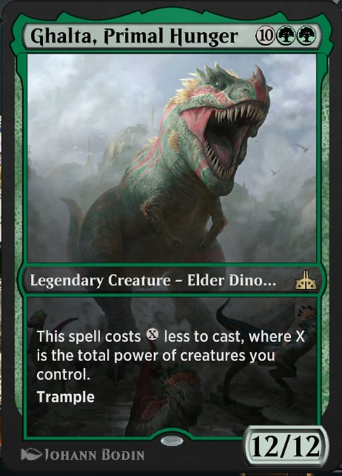 Ghalta, Primal Hunger (MTG Arena Promos #7)