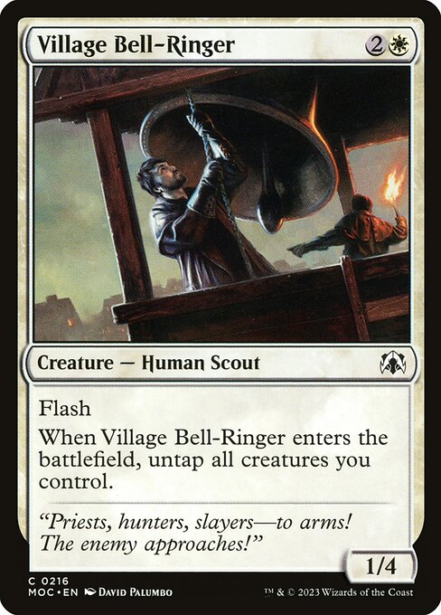 Village Bell-Ringer (March of the Machine Commander #216)