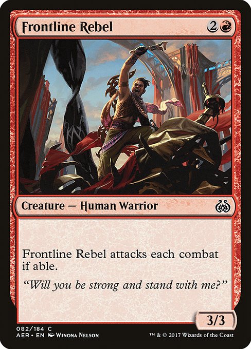 Frontline Rebel (Aether Revolt #82)